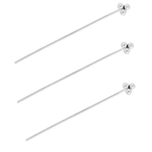 BY31&reg; Appr&ecirc;ts en acier inox clous &agrave; t&ecirc;te boules 35 mm Argent&eacute;