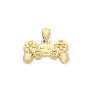 M&eacute;tal TQ laiton breloques manette Dor&eacute;