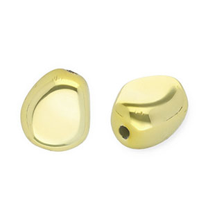 Perles acryliques nugget Dor&eacute;