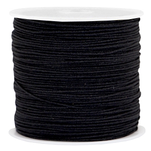 Fil macram&eacute; 0.8mm noir