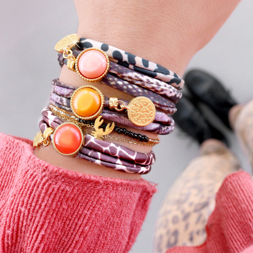 DIY: Bracelets en ruban &eacute;lastique cousu