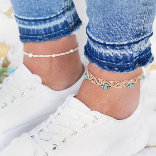 Les bracelets de cheville, une inspiration pour l&rsquo;&eacute;t&eacute;