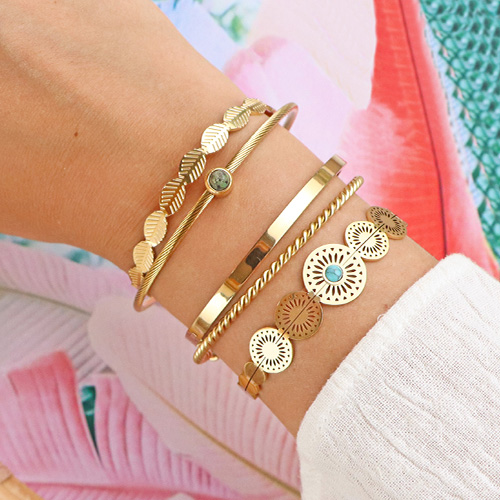 Comment porter ces magnifiques bracelets en acier inox ?