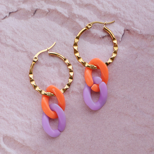 Concevoir une collection de boucles d&rsquo;oreilles avec des cr&eacute;oles en acier inox