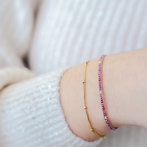 Bijoux minimalistes avec les perles Miyuki delicas