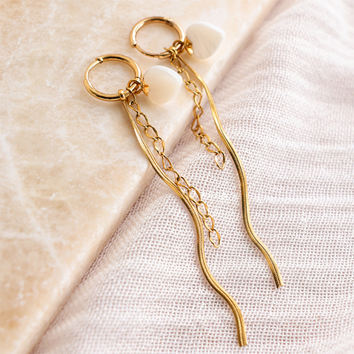 D&eacute;couvrez nos composants de boucles d'oreilles en acier inox