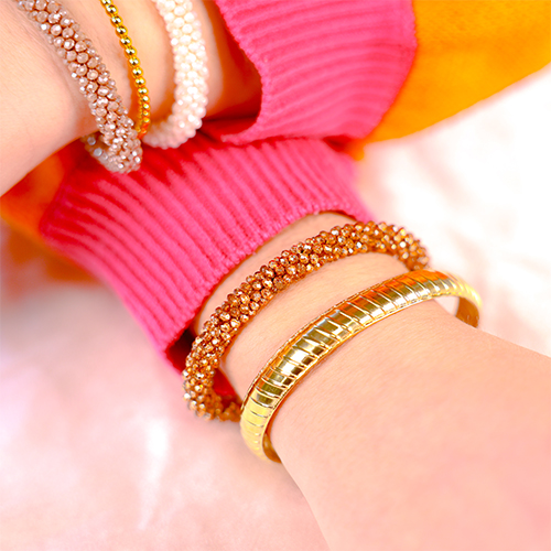 Comment combiner vos bracelets &agrave; facettes