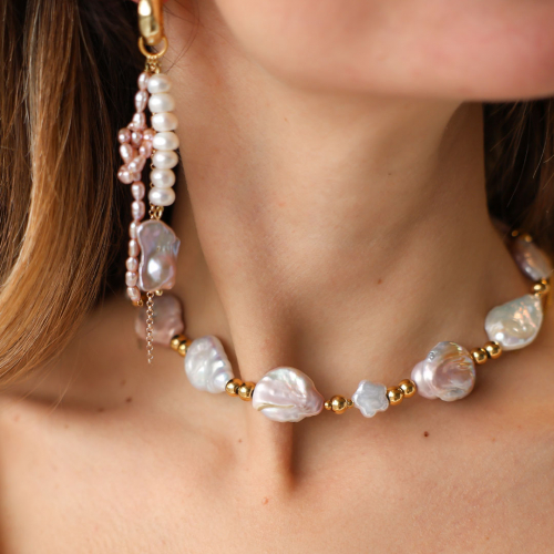 Inspiration avec des perles d'eau douce