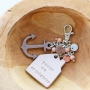 Des porte-cl&eacute;s intemporels avec pendentifs en cuir