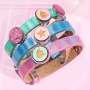 Inspiration pour les enfants avec des bracelets Cuoio et des licornes