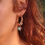 Bijoux fantaisies avec pierres naturelles jaspe