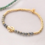 Bijoux subtiles avec pierres naturelles en jade