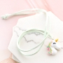 Bijoux pour enfant avec licornes en r&eacute;sine