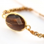Bracelets fins de perles &agrave; facettes avec des nouvelles cartes &agrave; bijoux en th&egrave;me d&rsquo;hiver 