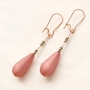 Boucles d&rsquo;oreilles festives en nouvelles perles Polaris Elements