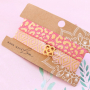 Must-have pour l&rsquo;&eacute;t&eacute; : bracelets + &eacute;lastiques &agrave; cheveux du ruban &eacute;lastique ! 
