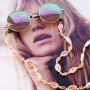 Jours ensoleill&eacute;s ! Cordons &agrave; lunettes de soleil DIY avec perles coquillage Cauri, pompons, macram&eacute; et plus !