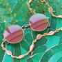 Jours ensoleill&eacute;s ! Cordons &agrave; lunettes de soleil DIY avec perles coquillage Cauri, pompons, macram&eacute; et plus !