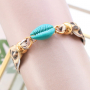 Fabriquez vous-m&ecirc;me des boucles d&rsquo;oreilles et bracelets avec les nouveaux pendentifs en r&eacute;sine + ruban &eacute;lastique imprim&eacute; serpent
