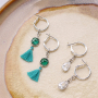 Fabriquez les plus belles boucles d&rsquo;oreilles avec des pendentifs + connecteurs en Crystal Glass