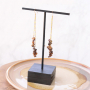 Boucles d&rsquo;oreilles statement avec de nouveaux supports boucles d&rsquo;oreilles 