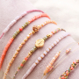 Bracelets et boucles d&rsquo;oreilles &eacute;l&eacute;gants avec les nouvelles perles &agrave; facettes cubes