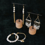 Fabriquez vous-m&ecirc;me des boucles d&rsquo;oreilles et des bracelets avec des perles d&rsquo;eau douce  