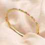 Magnifiques bijoux arc-en-ciel en Zirconium 