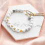 Laissez-vous inspirer : bijoux avec des perles lettres sont pour m&egrave;re & fille