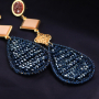 R&eacute;alisez de magnifiques boucles d&rsquo;oreilles aux couleurs hivernales gr&acirc;ce &agrave; ces pendentifs &agrave; perles &agrave; facettes