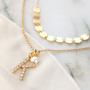 Inspiration avec les nouvelles breloques alphabet strass + cartes &agrave; bijoux !