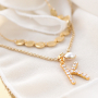 Inspiration avec les nouvelles breloques alphabet strass + cartes &agrave; bijoux !