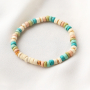Comment cr&eacute;er des bijoux avec des perles en coco disque : 