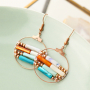 Bijoux d'&eacute;t&eacute; avec des perles coquillage tube