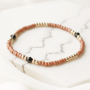 Voici comment confectionner des bracelets et des boucles d&rsquo;oreilles avec les rocailles Miyuki : 