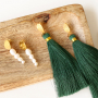 Voici comment confectionner vous-m&ecirc;me vos boucles d&rsquo;oreilles avec des appr&ecirc;ts de boucles d&rsquo;oreilles en laiton TQ :