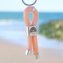 Inspiration pour la confection de porte-cl&eacute;s tendance avec cordelette style marin