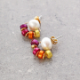 Vous allez pouvoir confectionner ceci avec la toute nouvelle collection de perles Polaris rondelles Heishi :