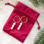 Voici comment confectionner vous-m&ecirc;me de magnifiques boucles d&rsquo;oreilles en perles d&rsquo;eau douce : 