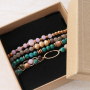 Confectionnez ces bijoux super cool avec les toutes nouvelles perles en pierre naturelle jade 