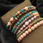 Confectionnez ces bijoux super cool avec les toutes nouvelles perles en pierre naturelle jade 