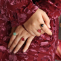 Confectionnez de superbes bracelets avec les nouvelles perles &agrave; facettes fashion :