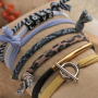 Voici comment confectionner les plus beaux bracelets avec du ruban &eacute;lastique cousu :