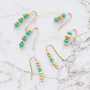 D&eacute;couvrez ici comment confectionner d&rsquo;&eacute;l&eacute;gants colliers et boucles d&rsquo;oreilles avec des rocailles :