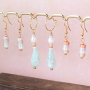 Inspiration pour la confection d&rsquo;&eacute;l&eacute;gants bijoux avec les perles Polaris Elements 