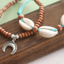Inspiration pour la confection de bracelets pour hommes et femmes avec des perles en bois 