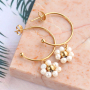 Voici comment confectionner de superbes boucles d&rsquo;oreilles tendance avec des appr&ecirc;ts de boucles d&rsquo;oreilles :