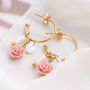 Voici comment confectionner de superbes boucles d&rsquo;oreilles tendance avec des appr&ecirc;ts de boucles d&rsquo;oreilles :