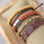 Cr&eacute;ez des bracelets super cool pour hommes avec diff&eacute;rentes perles pour la F&ecirc;te des P&egrave;res