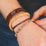 Cr&eacute;ez des bracelets super cool pour hommes avec diff&eacute;rentes perles pour la F&ecirc;te des P&egrave;res